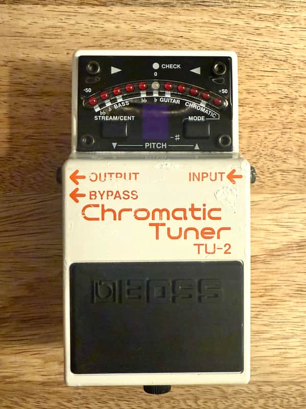 Boss TU-2 Chromatic Tuner Pedal w/ Power Cable – Tested & Working image 1