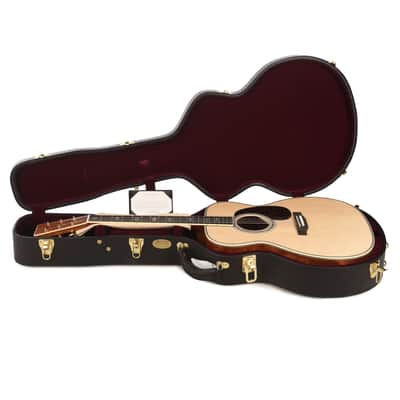 Martin Custom Shop M-45 Style Grand Auditorium High Altitude Swiss Spruce/Quilted Bubinga Natural (Serial #M3058460) image 8