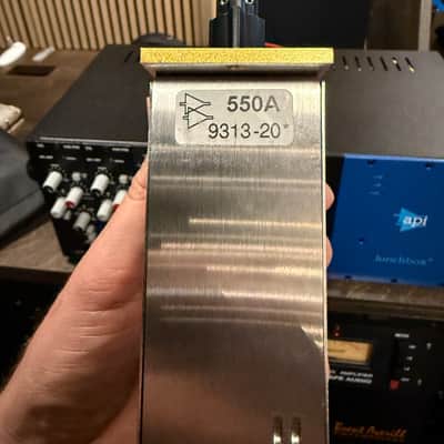 API 550A 500 Series EQ in Gold image 3