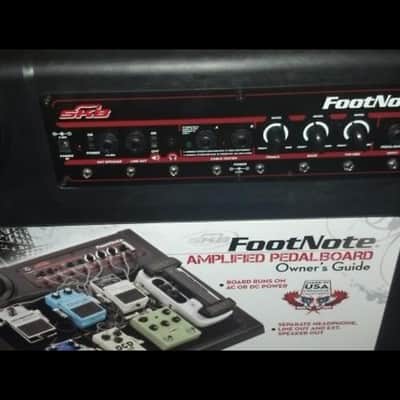SKB FootNote Amplified Pedalboard (Still in unopened box) Mic the amp! image 3