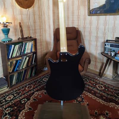 Ural 650 Style Electric Guitar Tremolo USSR UA Rare Deluxe Precision image 12