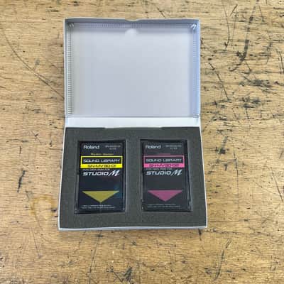 Used Roland Sound Library Advanced RS-PCM Card Set Sound Data ROM for MV-30/D-70 image 4