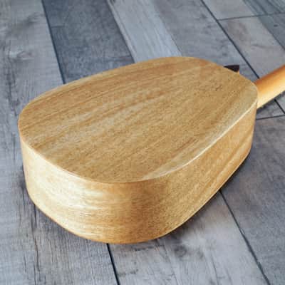 Pono MGTDP All Solid Mango 'Tenor' Pineapple Ukulele image 5