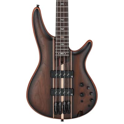 Ibanez Premium SR1350B Bass Guitar - Dual Mocha Burst Flat image 2