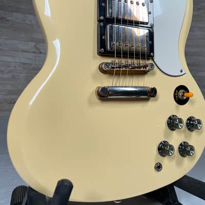 Epiphone G-400 Les Paul Custom - 2009 - Antique Ivory image 7