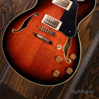 Immagine Ibanez John Scofield JSM100 Vintage Sunburst - 3