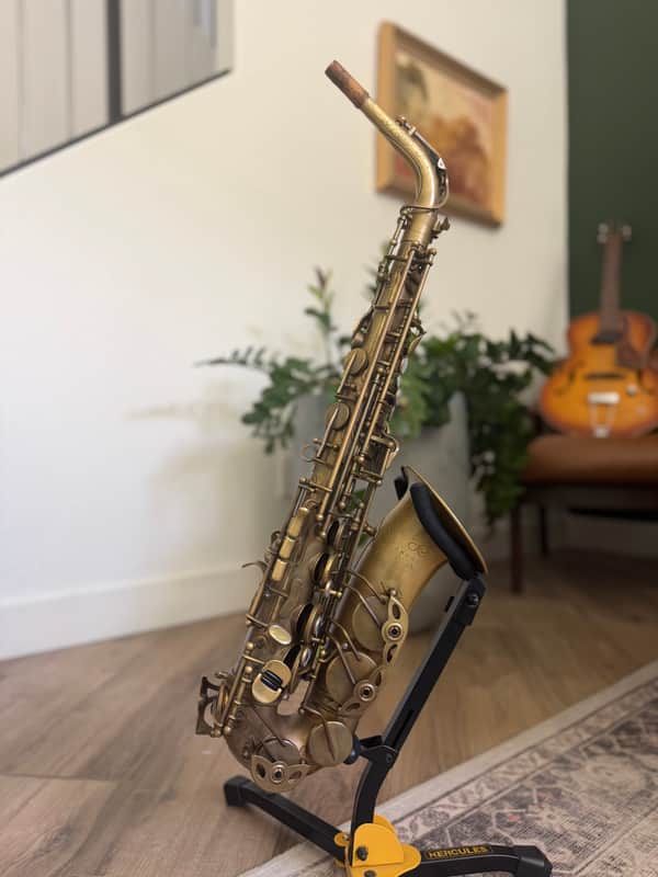 Eastman 52nd Street Alto Saxophone – Unlacquered, Vintage Tone image 1
