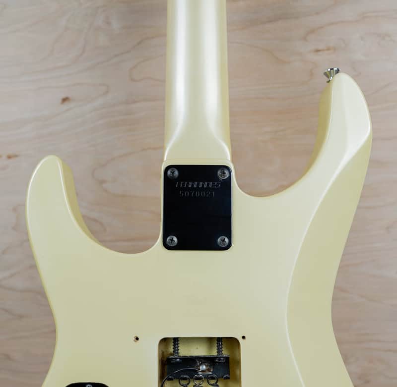 Fernandes Limited Edition STJ-75 HH MIJ 1980's Aged Pearl White w