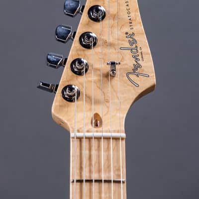 Fender Limited Edition Shedua Top Stratocaster 2017, Natural image 4