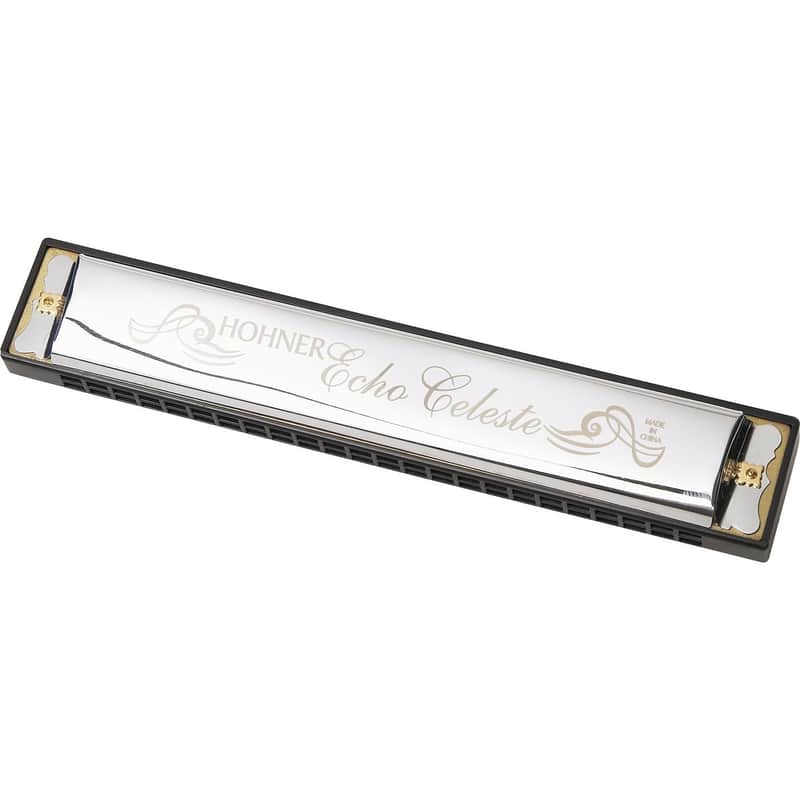 Hohner 455BX-EF Echo Celeste Harmonica - Key of Eb image 1