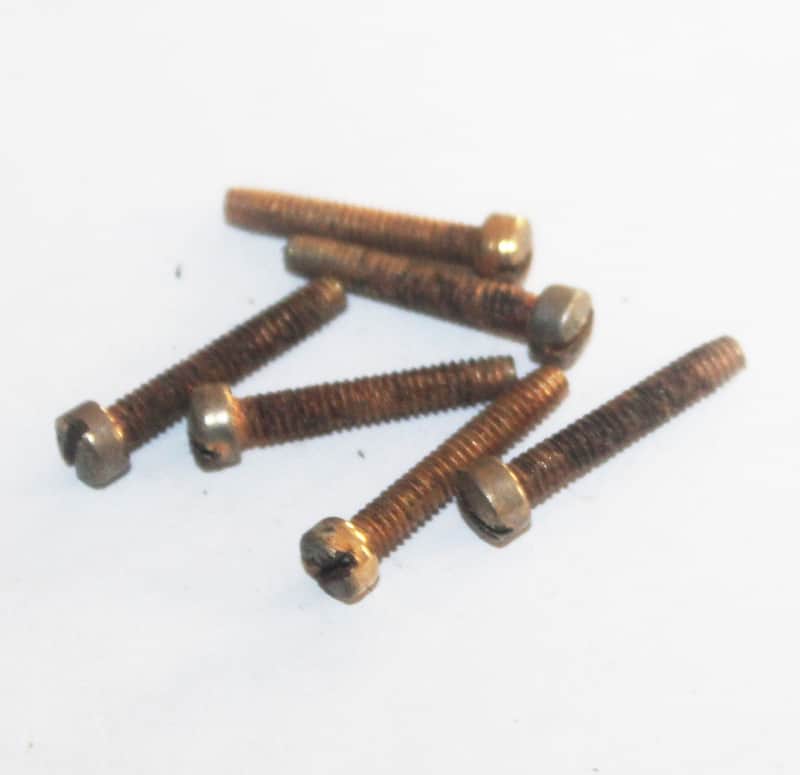Vintage Gibson Les Paul Custom Humbucker Pole Pieces Set of 6 SG ES image 1