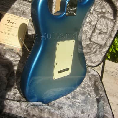 ♚MINT♚ 2019 FENDER AMERICAN ELITE STRATOCASTER USA ♚ SKYBURST !♚ MAPLE CAP♚ Ultra image 12