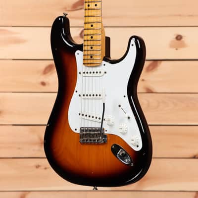 Fender Custom Shop Eric Clapton Signature Stratocaster Journeyman Relic - 2-Color Sunburst - CZ537950 - PLEK'd image 3