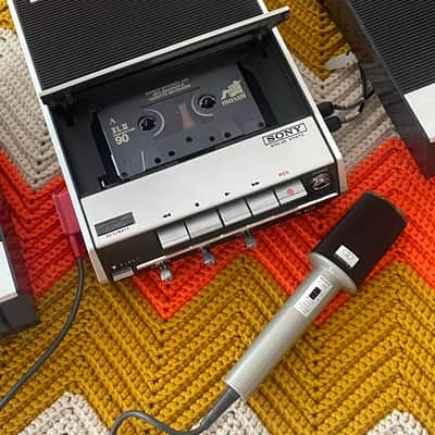 Sony Stereo Tape Recorder - 1960’s All Original and Complete! - Made in Japan 🇯🇵! - Sounds Awesome! - Mini Old School Recording Studio! - image 3