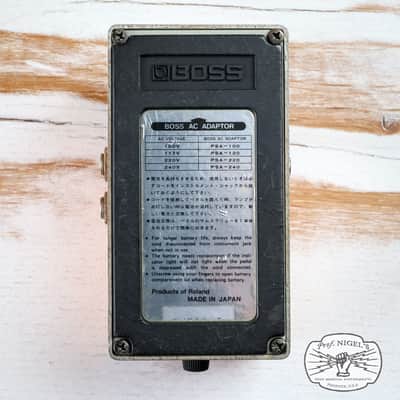 Boss DS-2 Turbo Distortion Effects Pedal MIJ Silver Label Made in Japan image 3