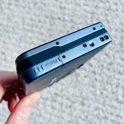 PANASONIC SX3 Walkman Cassette Player, Awesome Light Blue ! Working ! image 11