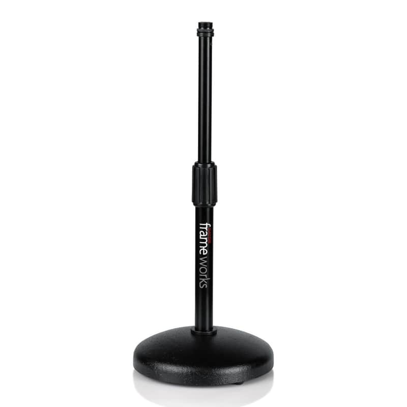 Gator Round Base Desktop Mic Stand image 1