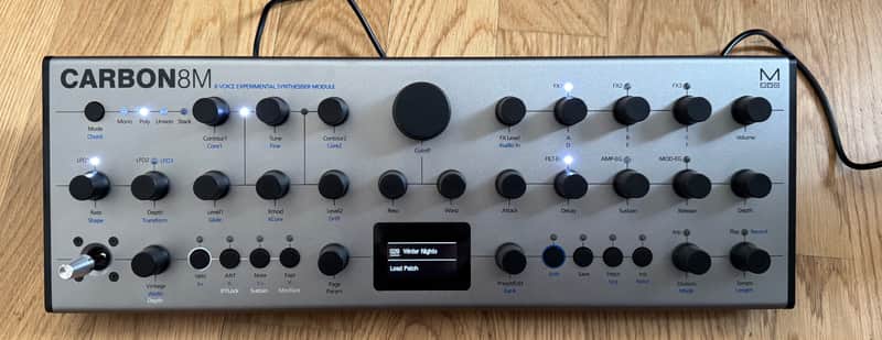 Modal Electronics Carbon8M Experimental Synthesizer Module 2025 - Present - Silver image 1