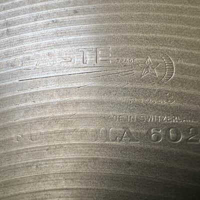 Paiste vintage 2002 black label sound edge 1042 grams & formula 602 913 grams 14" Hi-Hat pair 1970’s-80’s - Traditional VIDEO! image 11