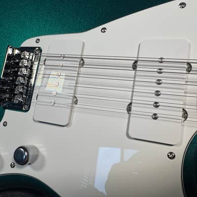Squier Jazzmaster Electric XII 12 string Paranormal 2024 - Sherwood Green with Upgrades and Fender Gig Bag image 17