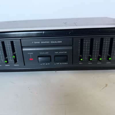 Onkyo EQ-101 7-Band Stereo Graphic Equalizer 1990s - Made in JAPAN image 8