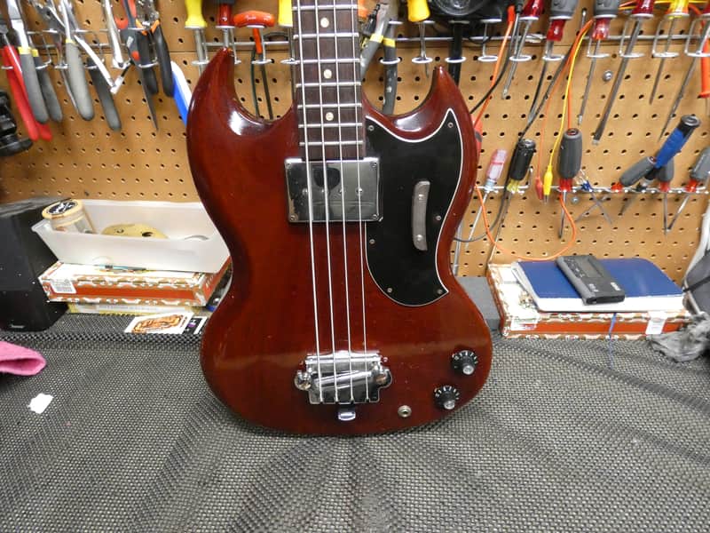 Gibson EB 0 1967 - Cherry image 1