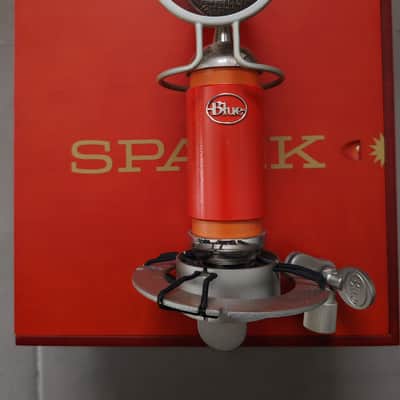 Blue Spark Large Diaphragm Cardioid Condenser Microphone 2010s - Orange image 2