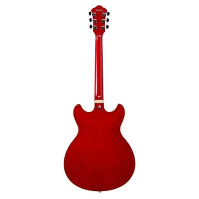 Mint Ibanez Artcore AS73 Semi-Hollow Electric Guitar - Transparent Cherry Red image 3