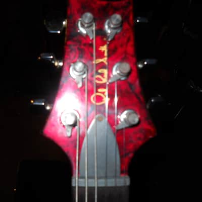 PRS Standard 24 Studio 1988 Red Multifoil *super rare* with up bend trem Route image 9