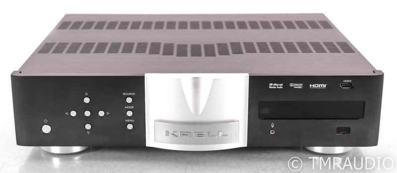 Krell Foundation 4K UHD 7.2 Channel AV Processor; Remote; Black image 1