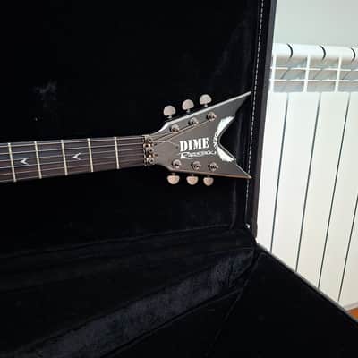 2007 Dean Dimebag Darrell Signature Razorback Black Silver w/OHSC image 4