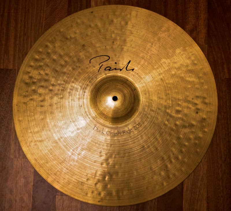 Paiste 20" Signature Dark Crash / Ride Cymbal 1989 - 1999 image 2