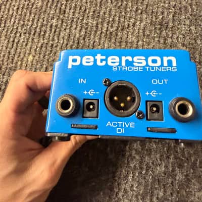 Peterson VS-S StroboStomp Pedal Tuner 2000s - Blue image 4