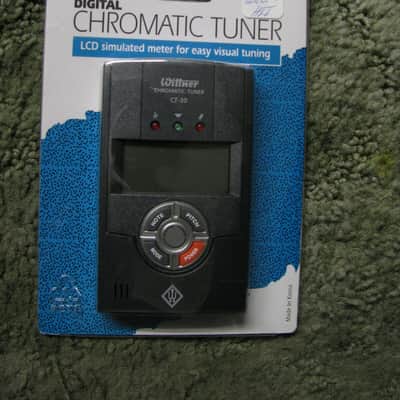 Wittner CT30 Digital Chromatic Tuner for Guitar instrument -NEW-Black image 1
