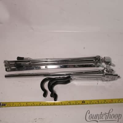 *Ludwig Snare Drum Stand Atlas 1355 Single-Braced Chrome Chicago USA Vintage 70s image 6