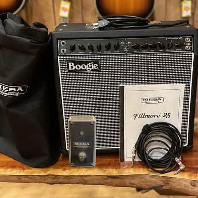 Mesa Boogie Fillmore 25 Two Channel 1x12 Tube Guitar Amp Footswitch/Cable/Cover image 1