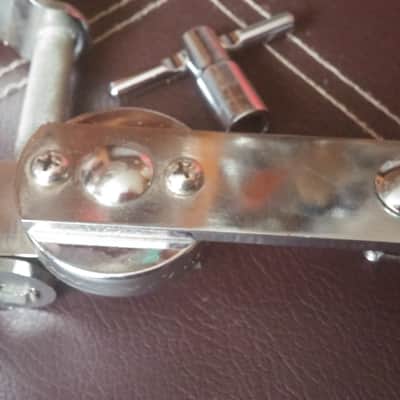 Star Hoshino JAPAN Vintage Consollete Tom ARM Mount RARE Double OR Single Slotted  Clip Spade BONUS KEY image 3