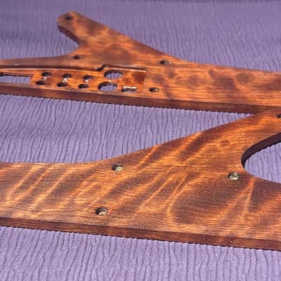 Moog Sub Phatty & Little Phatty or Stage2 Replacement side panels. Organic oil finish followed by a coating of beeswax.