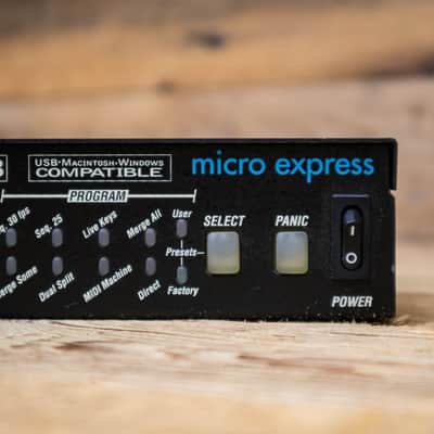 MOTU micro express 4x6 USB Bus-Powered MIDI Interface with SMPTE U286516 image 6