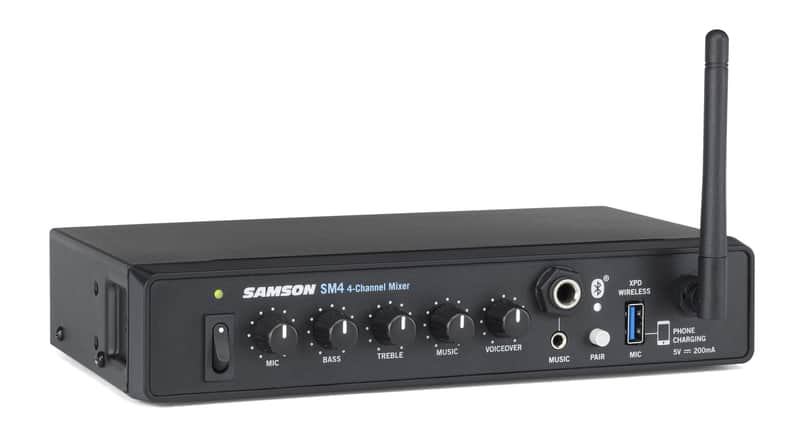 Samson MediaTrack 4-Channel Rackmount Mixer image 1