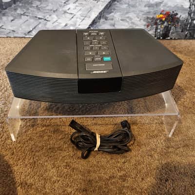 Bose Bose Wave Radio model AWR1-1W ) vintage AM/FM clock radio 90s  - Black image 4