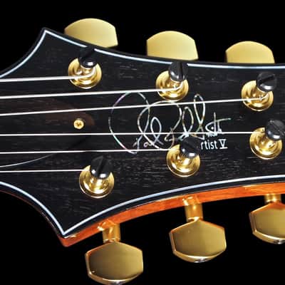 Paul Reed Smith PRS Artist V Limited Edition w Ebony Board 2011 Black Gold Wrap image 10
