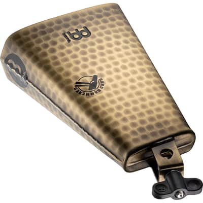 Meinl Hammered Series 8" Timbale Cowbel -Big Mouth, Gold image 5