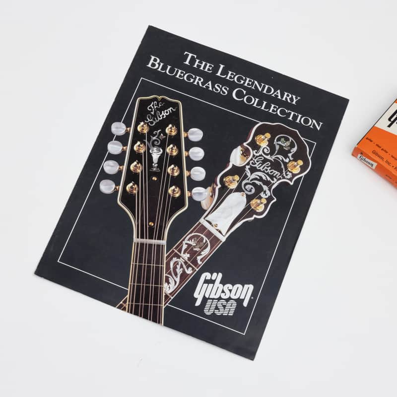 Gibson "The Legendary Bluegrass Collection" Ad 1988 image 1