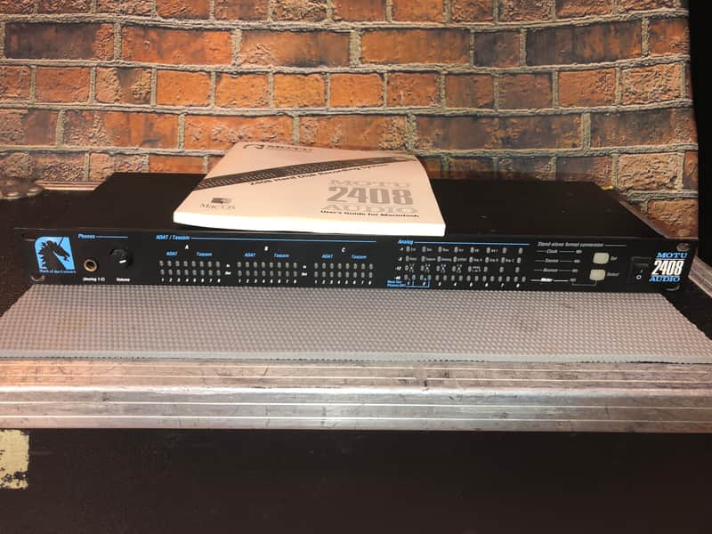 MOTU 2408 Hard Disk Recording System/optical cables(Windows/Mac manual) image 1