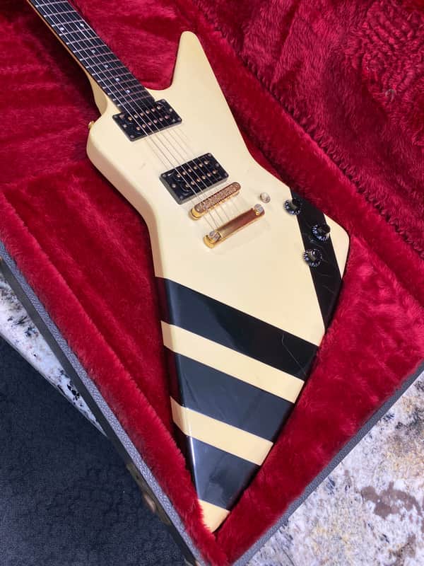 Video! 1985 Gibson Designer Series Scorpions Matthias Jabs Signature Explorer image 1