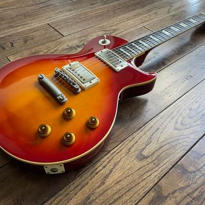 1988 Orville by Gibson Les Paul Standard Electric Guitar Bill Lawrence Humbuckers Sunburst Terada Factory image 5
