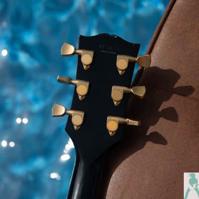 1999 MIJ Epiphone by Gibson Les Paul Custom Elite - (Pre Elitist) Black Beauty - w RARE Split Diamond Open Book Headstock - Pro-Setup w/ Perfect Frets/Action/Intonation! image 6
