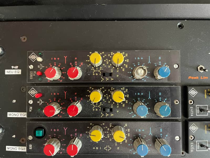 Neumann PEA EQ + U473 Comp 1960/1970 - Black image 1