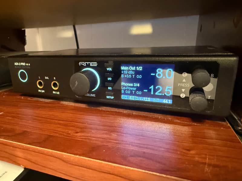 RME ADI-2 PRO FS R Black Edition AD/DA Converter 2010s - Black image 1